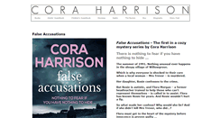 Desktop Screenshot of coraharrison.com